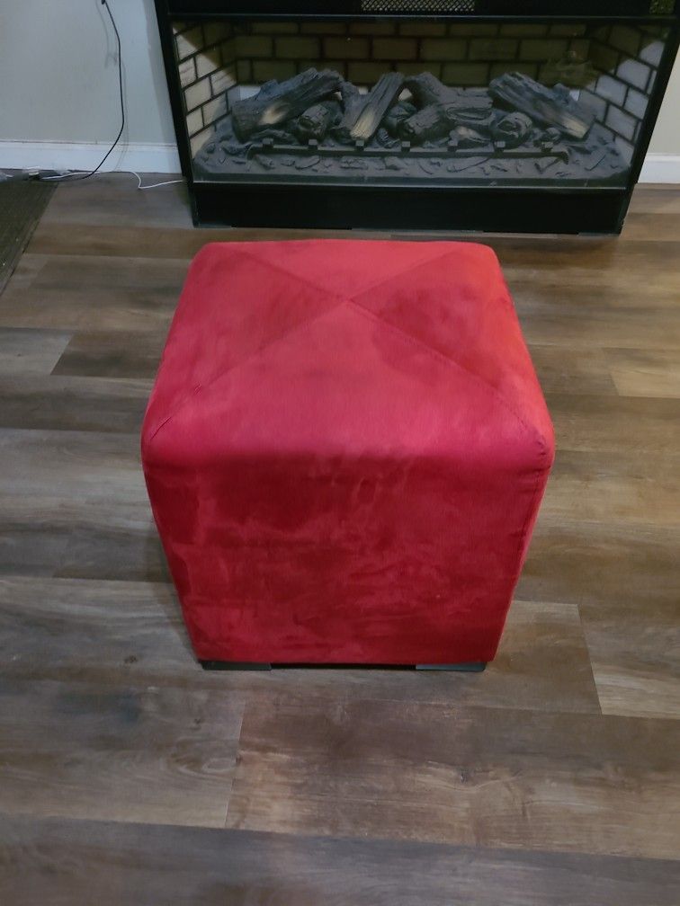 Small Red Couch Seat