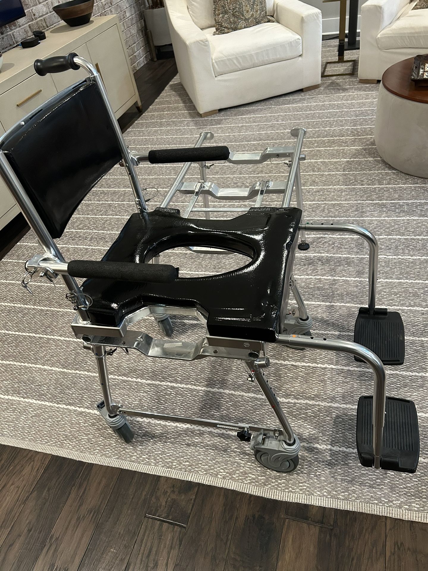 Goes Anywhere Commode, Shower Chair