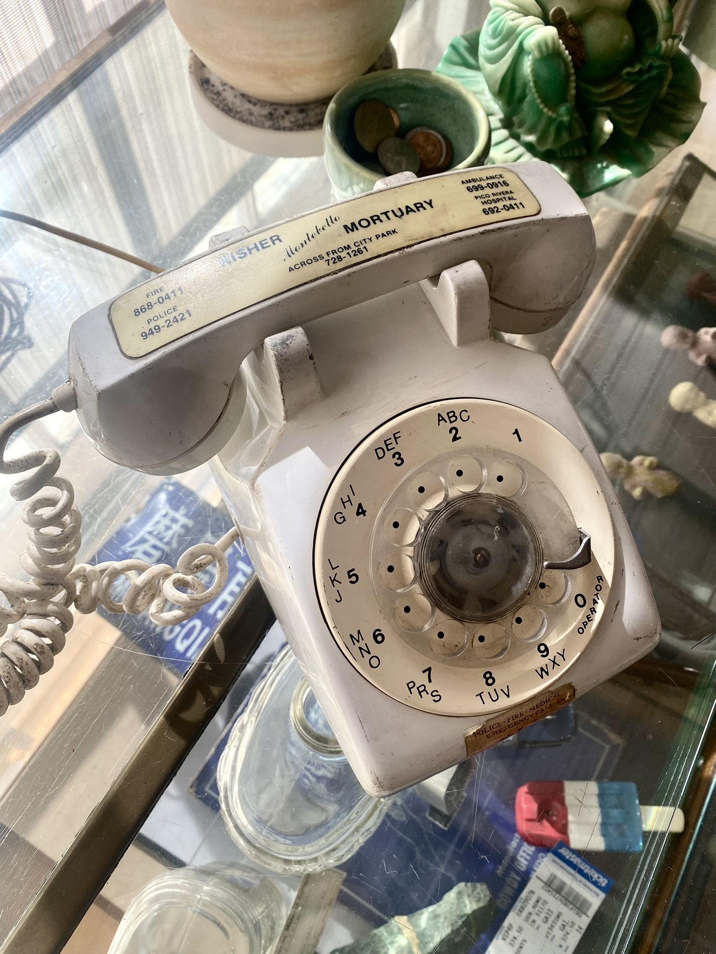Vintage Rotary Phone Mortuary