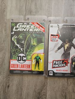 McFarlane toys with DC comic books