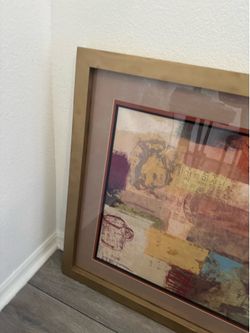 Framed wall art