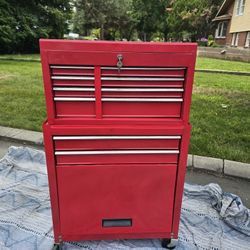 Tool Box- Removable Two-piece - Locking W Key