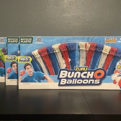 Zuru Bunch O Balloons 165 Self-Sealing Rapid-Filling Water Balloons 