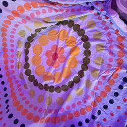 Colorful Polka Dot Circle Blanket