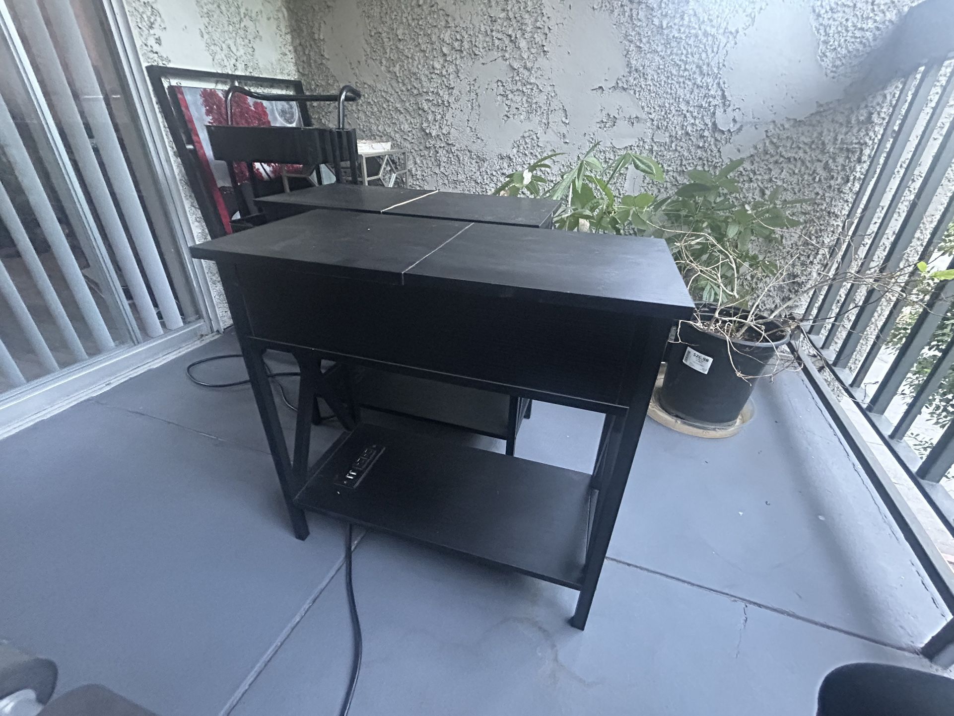 Black Side Tables