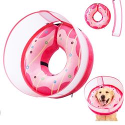 Inflatable dog Cone Collar