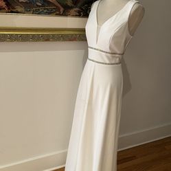 Long White Dress 