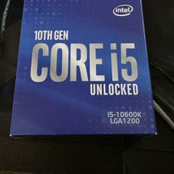 $80 OBO - Intel Core i5-10600K LGA1200