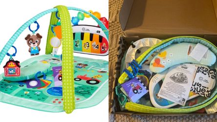 New Baby Einstein Farm Explorers 4-in-1 Kickin’ Tunes Musical Discovery Gym