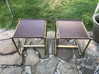 Mid Century Style End Tables 