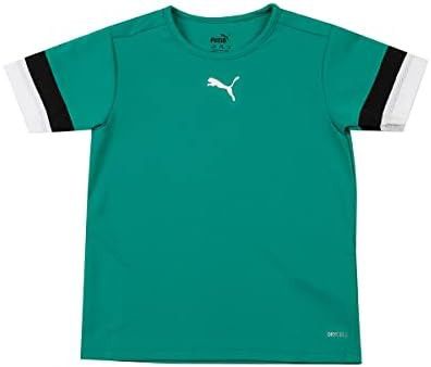 Puma Green Short Sleeve Drycell Sport Jersey Shirt T Tee Soccer Sport Kids Children's Size S Small 9 Y 10Y