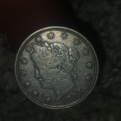 1883 V Nickel (No-cents)