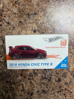Honda civic type r Hotwheels id toy