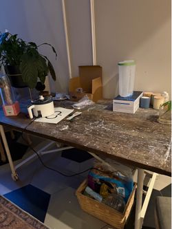 Restoration hardware wood table