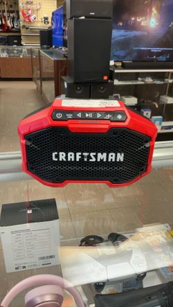 Craftsman 20V max cordless Bluetooth job site speaker