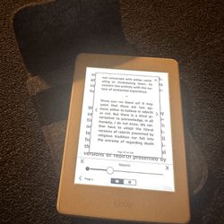 Kindle Paper White With Slip Case 
