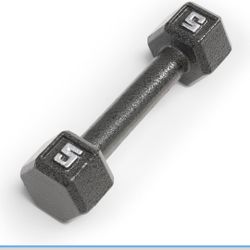 Marcy Collection of hexagonal cast iron dumbbells,