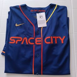 Size XXL Houston Astros Men's Nike Navy City Connect Jersey