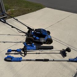 Kobalt Electric Lawn Mower (and Extras)