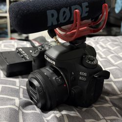 Canon EOS 80D DSLR + FULL BUNDLE | READY TO USE 