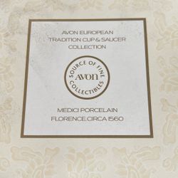 Avon European Tradition Cup & Saucer