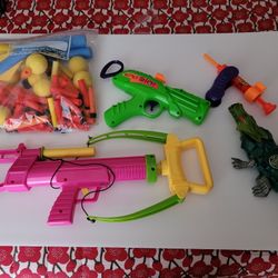 Vintage NERF Guns and Darts