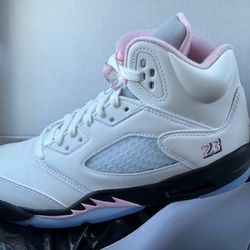 Air Jordan Retro 5 Medium Soft Pink 35th Anniversary Grade School