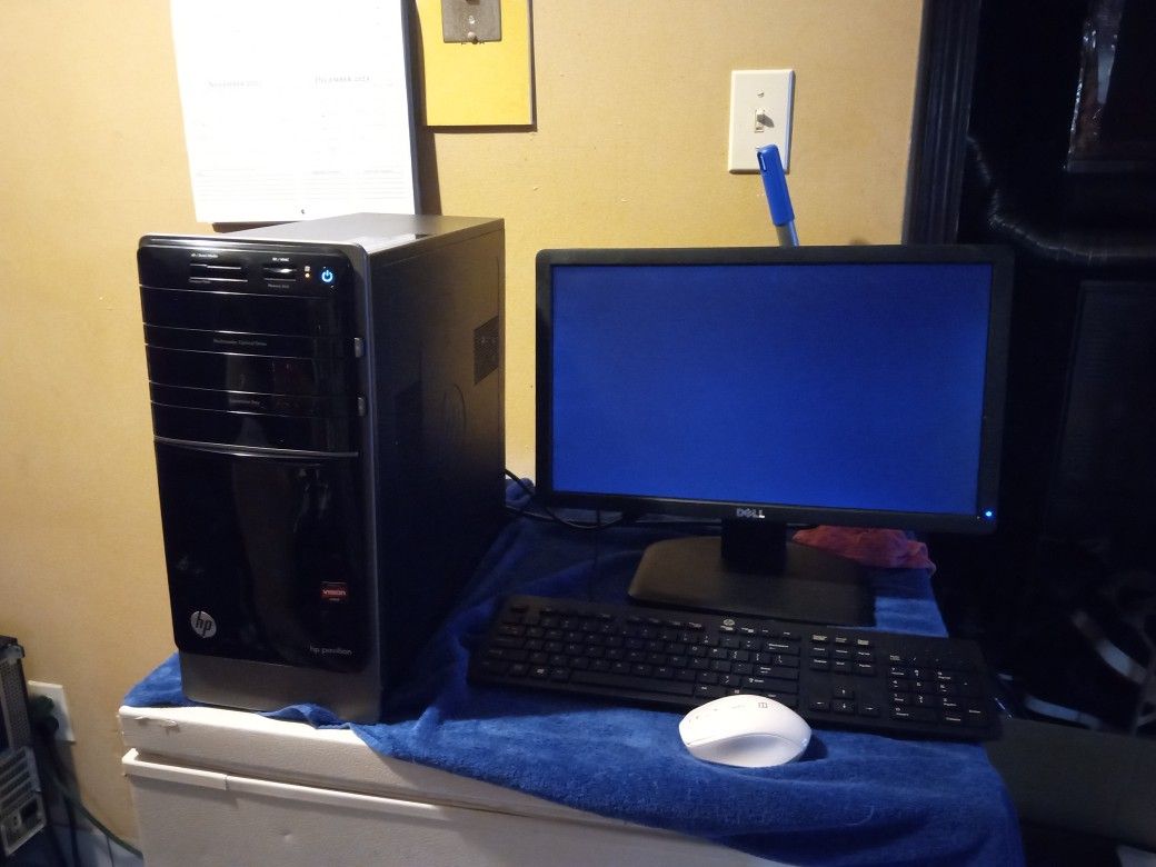 HP AMD F-line Quad Core Windows 10 Pro 16GB GTX 750