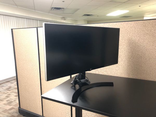 LG 34” - one curved or flat - each