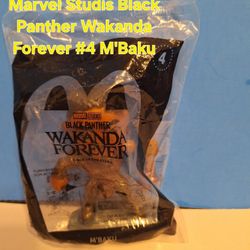 2022 McDonald's  Marvel Studis Black Panther Wakanda Forever #4 M'Baku-8.00