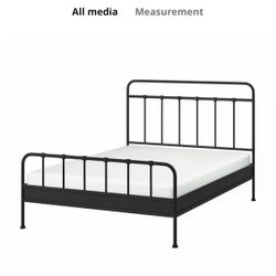 Bed Frame Queen STJÄRNÖ (with Mattress)