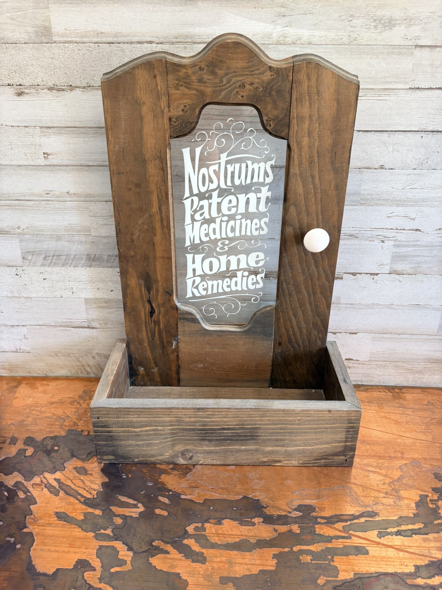 Antique Medicine Cabinet Box