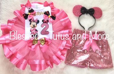 Tutu Set / Sequin Shorts / Family Tshirts
