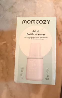 Momcozy Baby Bottle Warmer, 6-in-1 Baby Milk Warmer with Smart Temperature Control,