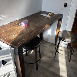 Kitchen Bar Table And Stools