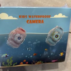 Agoigo Kids Waterproof Camera - Children Underwater HD Video Digital Camcorder, Portable Travel Toy