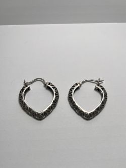 925 italian silver earring set ￼