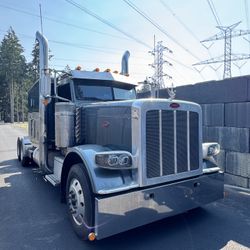 2009 Peterbilt 388 Semi Truck With Wet Kit PTO Cummins 18 Speed Transmission 