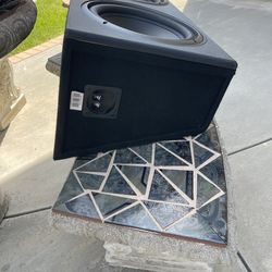 Belva BPKG 2 12" inch Powered Car Subwoofers in Box with Amplifier & Kit Package