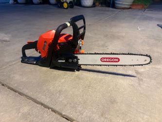 14 in. 34.4 cc Gas 2-Stroke Rear Handle Chainsaw with Automatic Chain Oiler