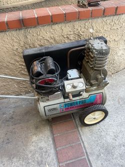 Air compressor in working condition