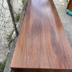 Authentic Mid Century Walnut Credenza/ Buffet