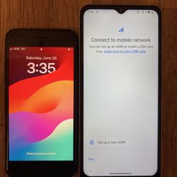 iPhone & Samsung REVVL 7 (FOR PARTS/REPAIR)