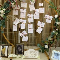 Small Gold Display Arch