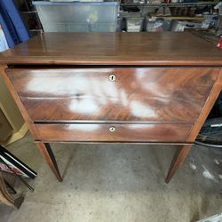 Vintage German 1870 Writing Desk