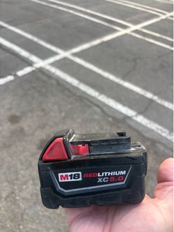Milwaukee 5.0 battery
