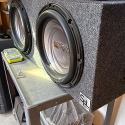 12 Inch Speakers Asking  $200 