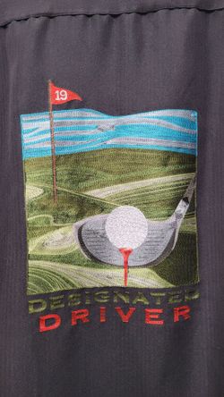 Father's Day Golf Themed Casual short sleeve shirt Men's Size XL Priced Separately price is firm Cash only