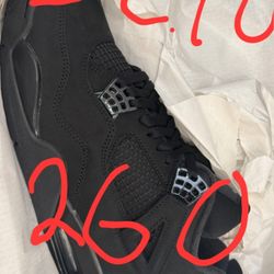 Jordan 4 Blackcst Sz 10 $$260