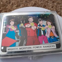 Vintage 1993 Mighty Morphin Power Rangers Slammers And Prism Vending Sticker